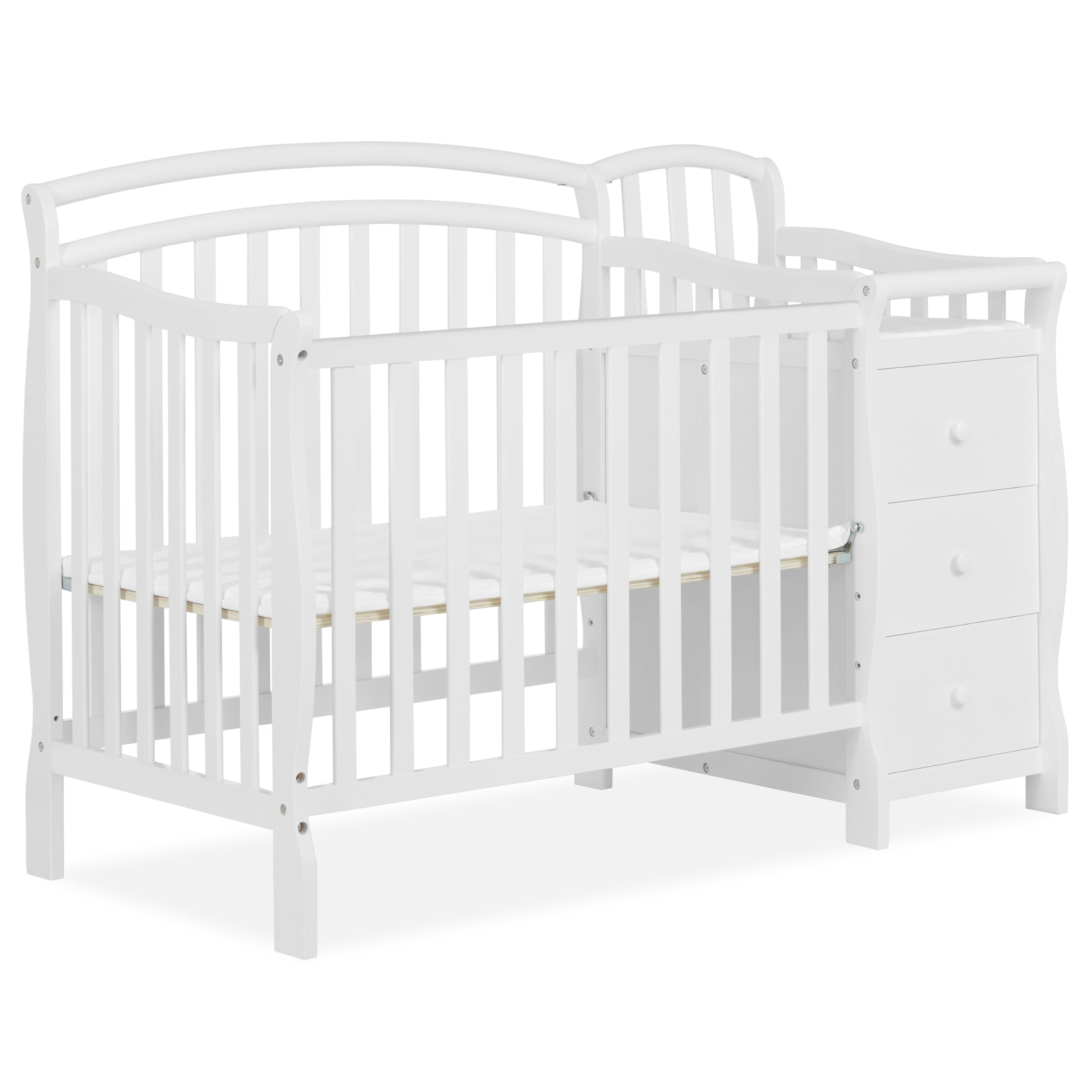 Amazon.com : Dream On Me Casco 3-in-1 Mini Convertible Baby Crib